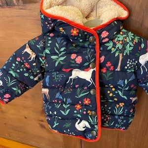 3-6 Mo Patagonia & Boden Fall/Winter Coat Duo